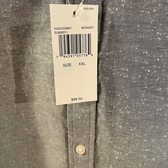 Michael Kors Charcoal Button Down Shirt - Picture 3 of 4